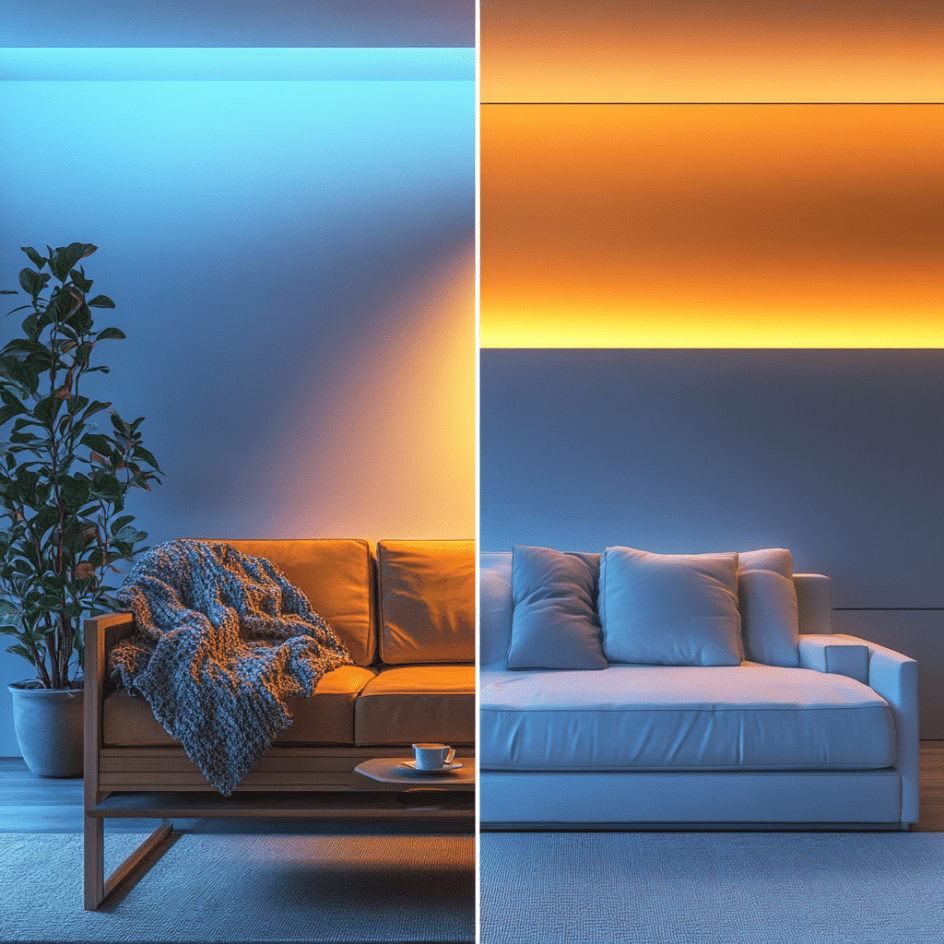 Razlike između toplog i hladnog svjetla - kako odabrati pravo za vaš prostor?