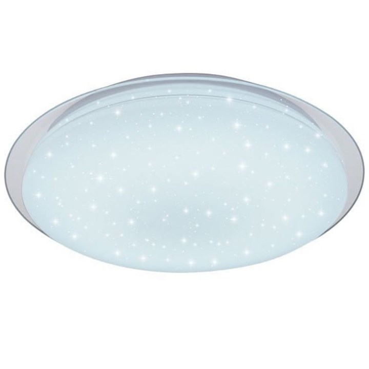 19380 PLAFONJERA LED 48W DALJINSKI UPRAVLJAČ PROZIRAN RUB 400mm ZVJEZDANO NEBO