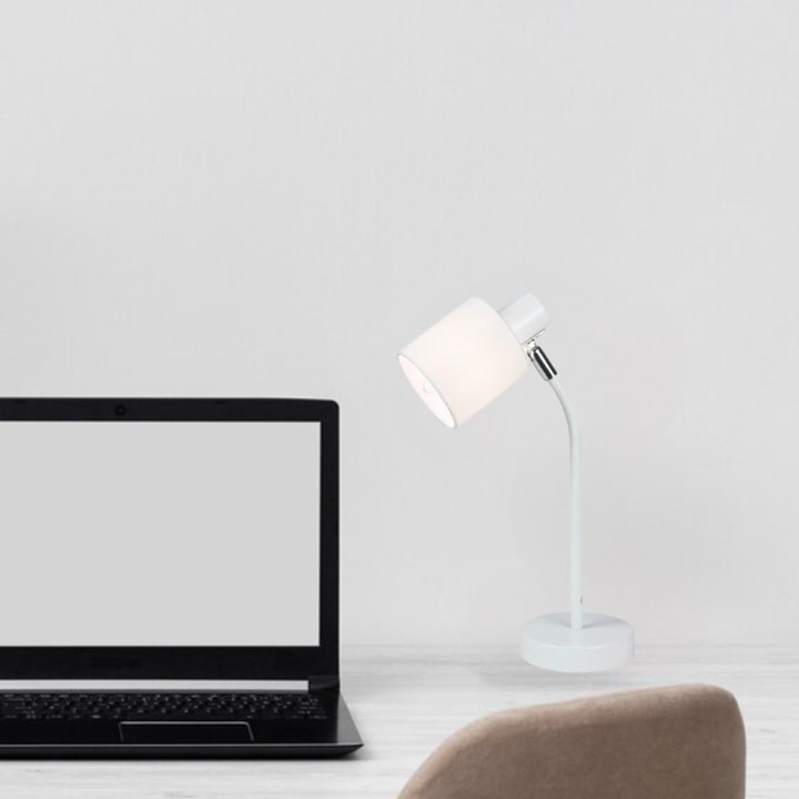 21734 STOLNA SVJETILJKA MINIMAL BIJELA 1xE14