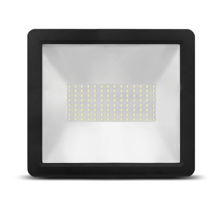 22524 REFLEKTOR LED 100W 6000K SLIM CRNI