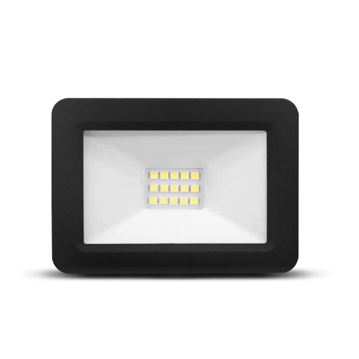 22525 REFLEKTOR LED 10W 6000K SLIM CRNI