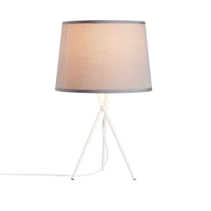 22928 STOLNA SVJETILJKA SIVA GRAY CLASSIC 1xE27