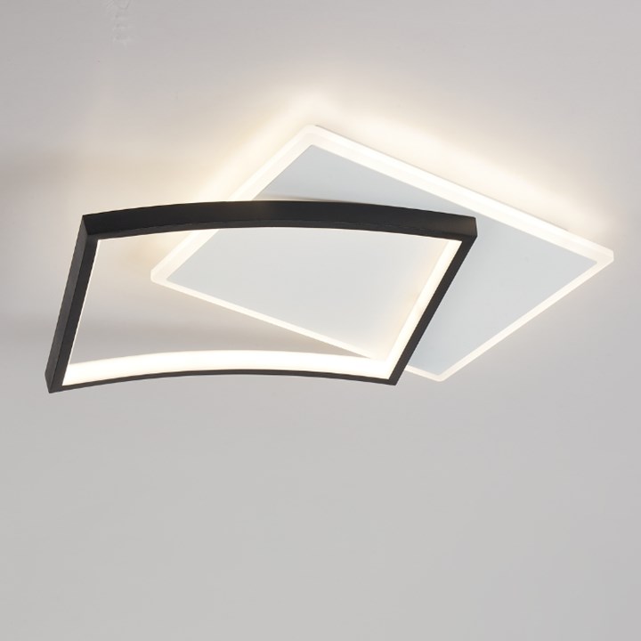 22940 STROPNA SVJETILJKA LED 42W CRNI RUB 4000K