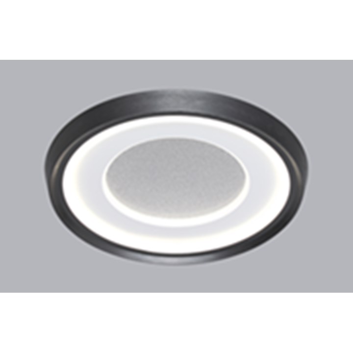 22959 STROPNA SVJETILJKA LED 24W 4000K CRNA PLAFONJERA