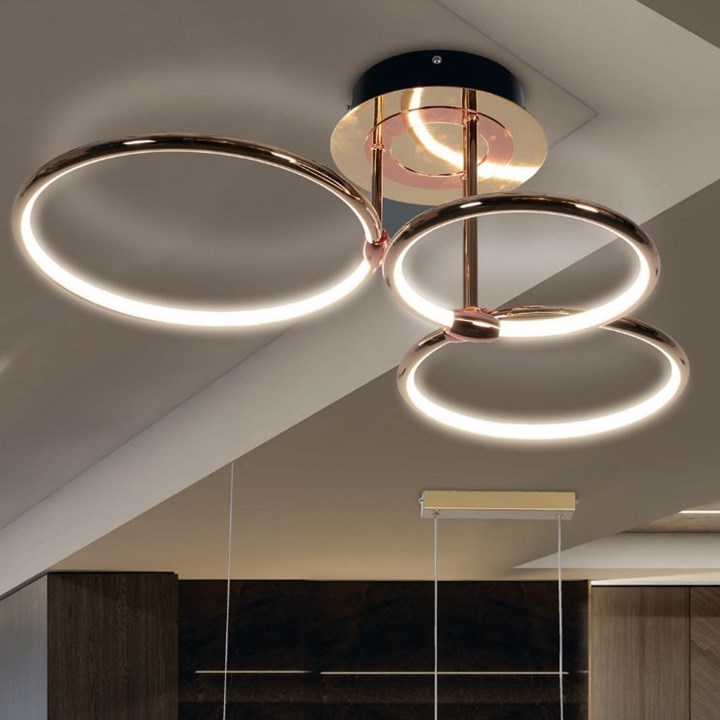 23018 STROPNA SVJETILJKA LED 30W 4000K FUTURO RINGS