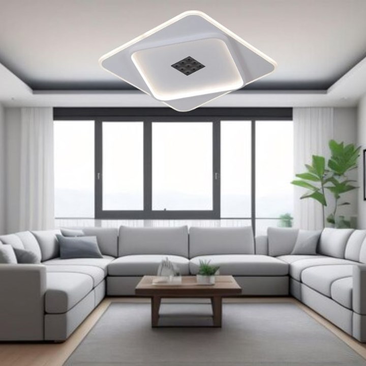 23113 STROPNA SVJETILJKA LED 38W CASA BIJELA S DALJINSKIM UPRAVLJAČEM