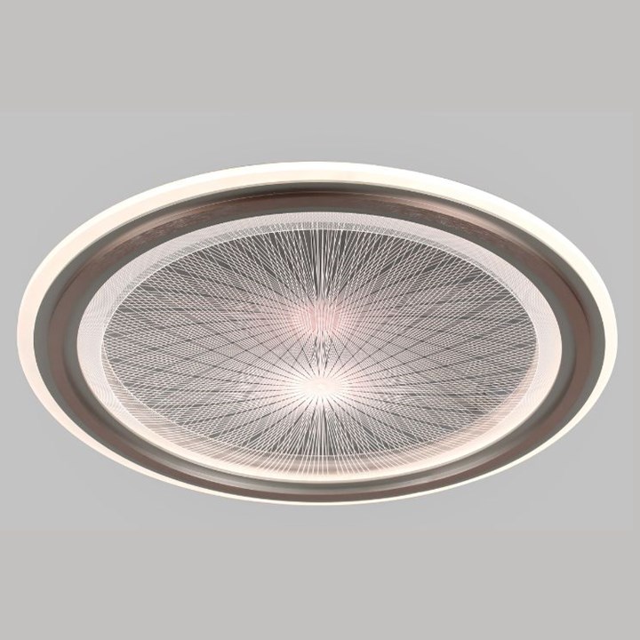 23172 STROPNA SVJETILJKA LED 38W SOLE SILVER PLAFONJERA S DALJINSKIM UPRAVLJAČEM
