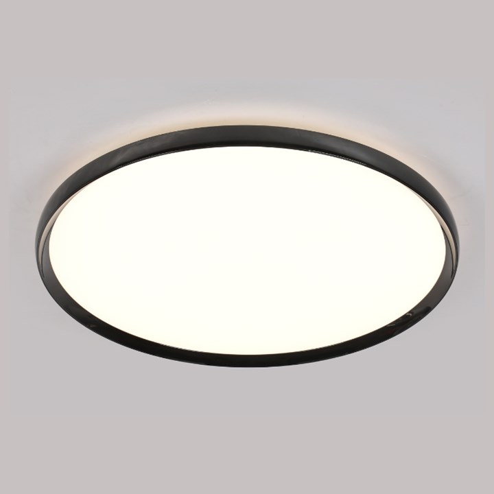 23174 STROPNA SVJETILJKA LED 36W SOLE BLACK PLAFONJERA S DALJINSKIM UPRAVLJAČEM